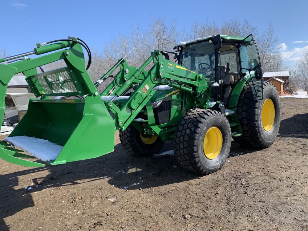 John Deere digger