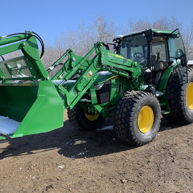 John Deere digger